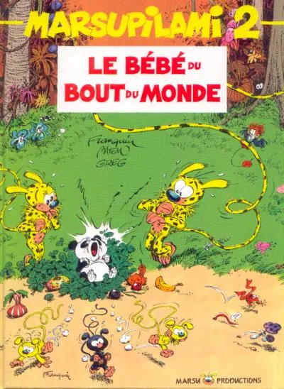 Couverture de l'album Marsupilami Tome 2 Le bébé du bout du monde