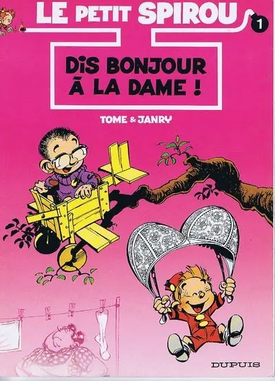 Couverture de l'album Le Petit Spirou Tome 1 Dis bonjour à la dame !