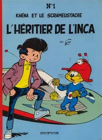Couverture de l'album Le Scrameustache Tome 1 L'héritier de l'Inca