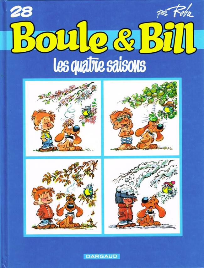 Couverture de l'album Boule & Bill Tome 28 Les quatre saisons