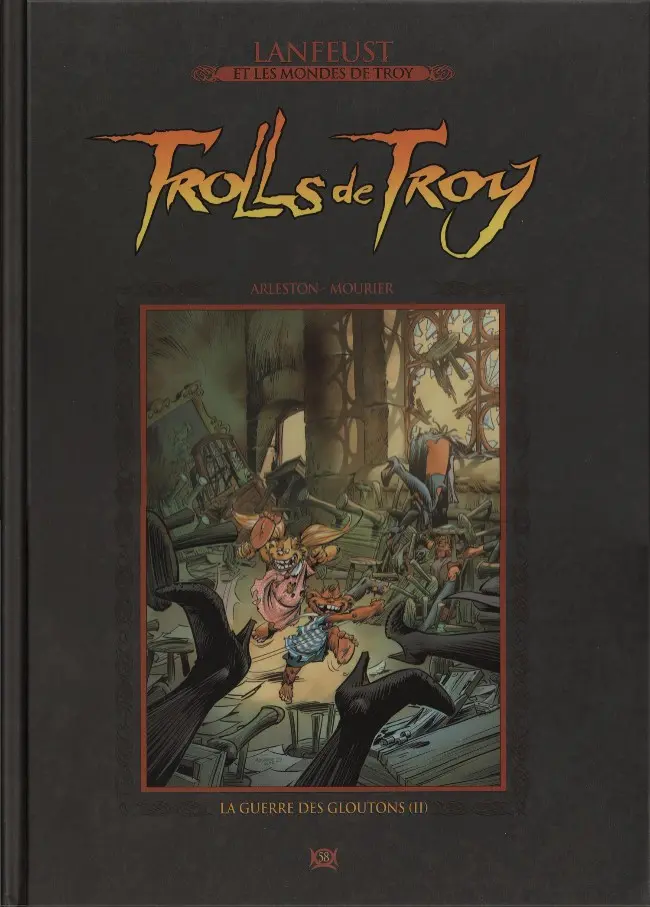 Couverture de l'album Lanfeust et les mondes de Troy Tome 58 Trolls de Troy - La guerre des gloutons (II)