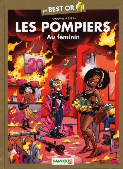 Couverture de l'album Les Pompiers Les Best Or Au féminin