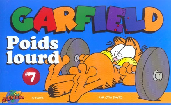 Couverture de l'album Garfield #7 Poids lourd