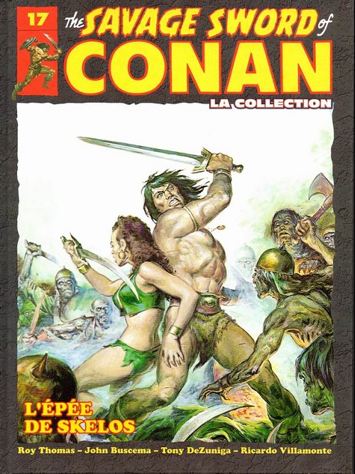 Couverture de l'album The Savage Sword of Conan - La Collection Tome 17 L'epée de Skelos