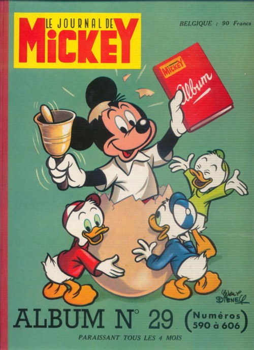 Couverture de l'album Le Journal de Mickey Album N° 29