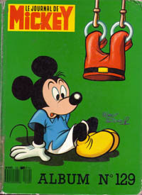 Couverture de l'album Le Journal de Mickey Album N° 129