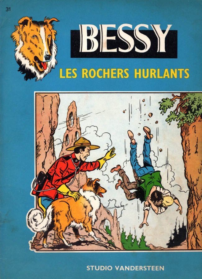 Couverture de l'album Bessy Tome 31 Les rochers hurlants