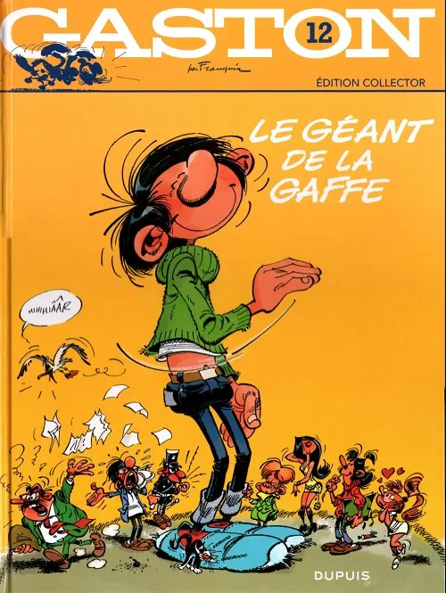 Couverture de l'album Gaston Édition Collector (Télé 7 jours) Tome 12 Le géant de la gaffe