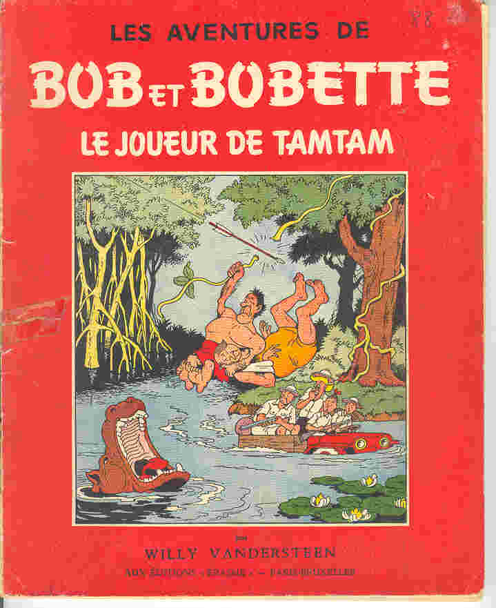 Couverture de l'album Bob et Bobette Tome 10 Le joueur de tamtam