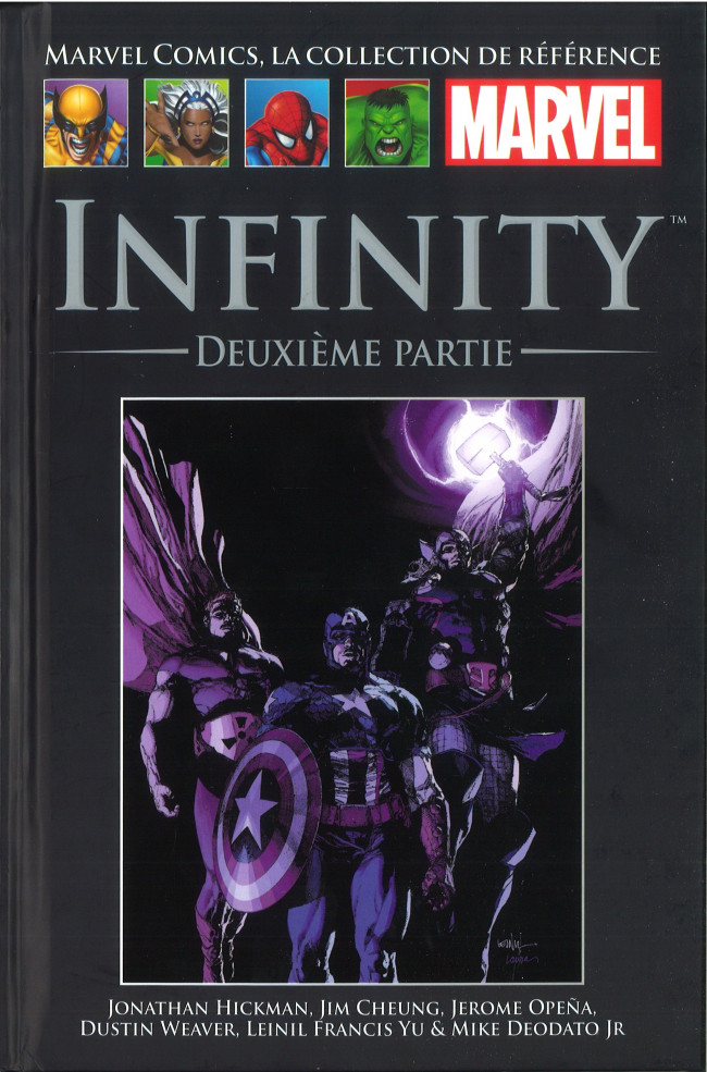 Couverture de l'album Marvel Comics - La collection de référence Tome 133 Infinty - Deuxième Partie