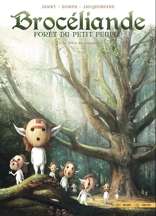 Couverture de l'album Brocéliande - Forêt du petit peuple Tome 7 Le hêtre du voyageur