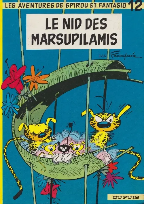 Couverture de l'album Spirou et Fantasio Tome 12 Le nid des Marsupilamis