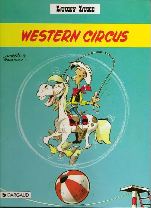 Couverture de l'album Lucky Luke Tome 36 Western Circus