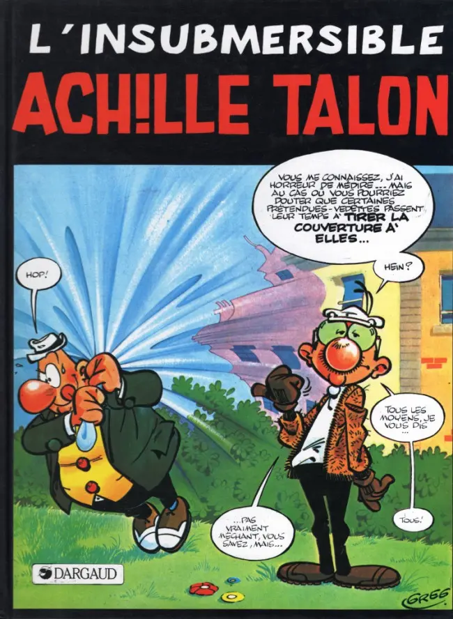 Couverture de l'album Achille Talon Tome 28 L'insubmersible Achille Talon