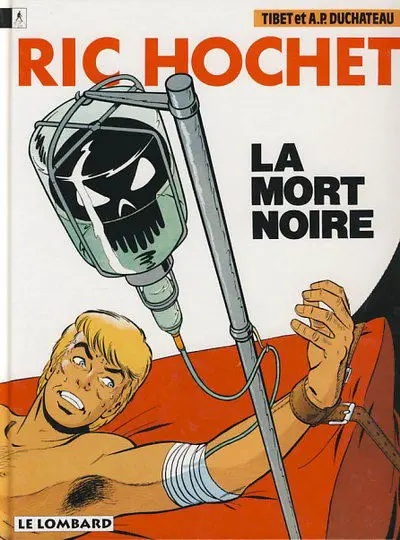 Couverture de l'album Ric Hochet Tome 35 La mort noire