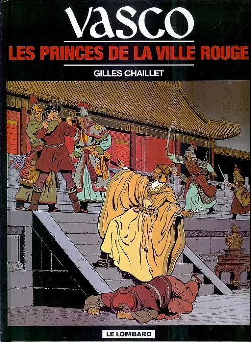 Couverture de l'album Vasco Tome 12 Les princes de la ville rouge