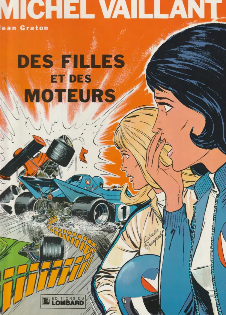 Couverture de l'album Michel Vaillant Tome 25 Des filles et des moteurs