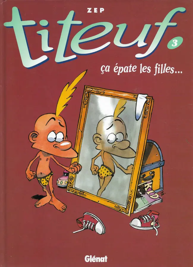 Couverture de l'album Titeuf Tome 3 Ça épate les filles...