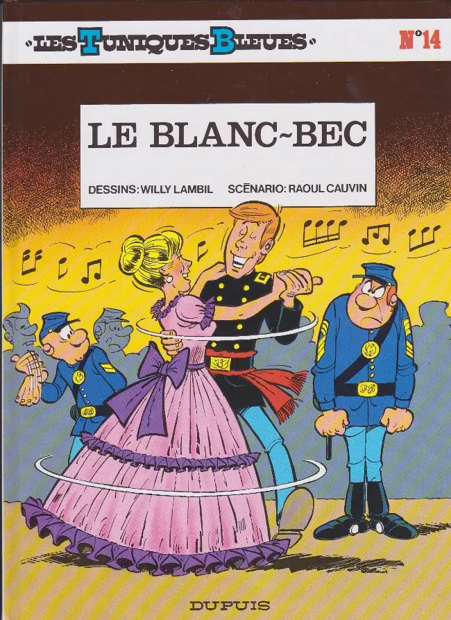 Couverture de l'album Les Tuniques Bleues Tome 14 Le blanc-bec