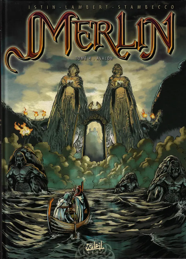 Couverture de l'album Merlin Tome 4 Avalon