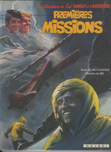 Couverture de l'album Tanguy et Laverdure Tome 21 Premières missions