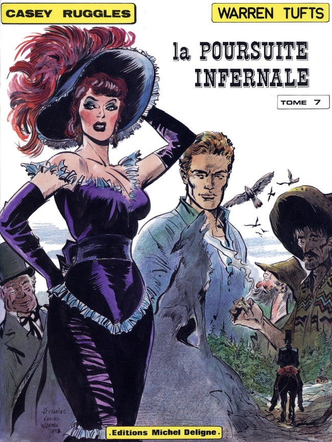 Couverture de l'album Casey Ruggles Tome 7 La poursuite infernale