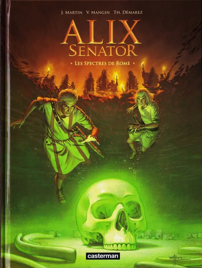 Couverture de l'album Alix Senator Tome 9 Les Spectres de Rome