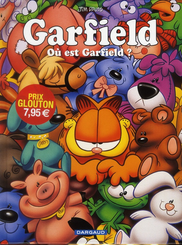 Couverture de l'album Garfield Tome 45 Où est Garfield ?