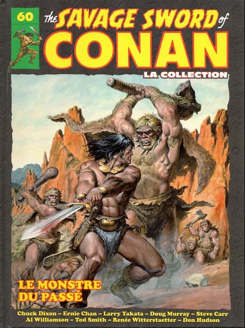 Couverture de l'album The Savage Sword of Conan - La Collection Tome 60 Le monstre du passé