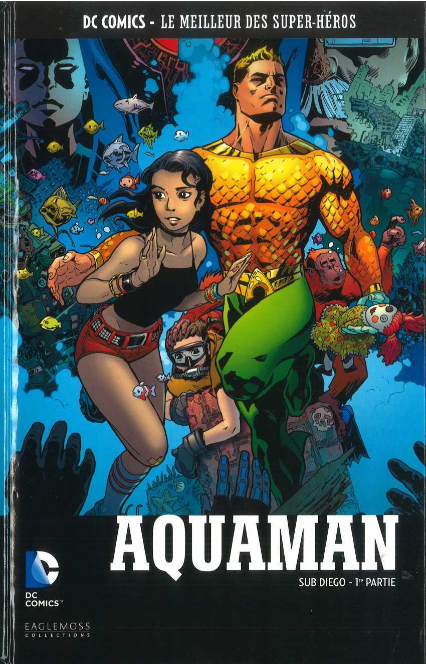 Couverture de l'album DC Comics - Le Meilleur des Super-Héros Volume 128 Aquaman - Sub Diego - 1re Partie