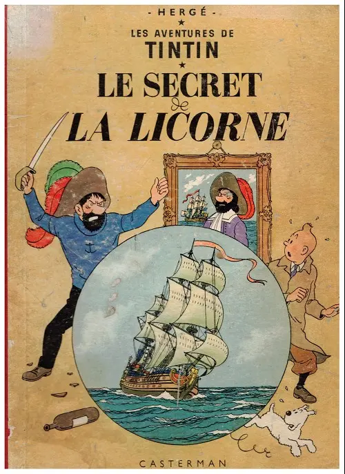 Couverture de l'album Tintin Tome 11 Le secret de la licorne