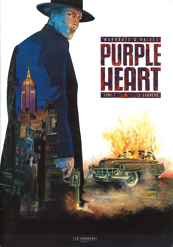 Couverture de l'album Purple Heart Tome 1 Le sauveur