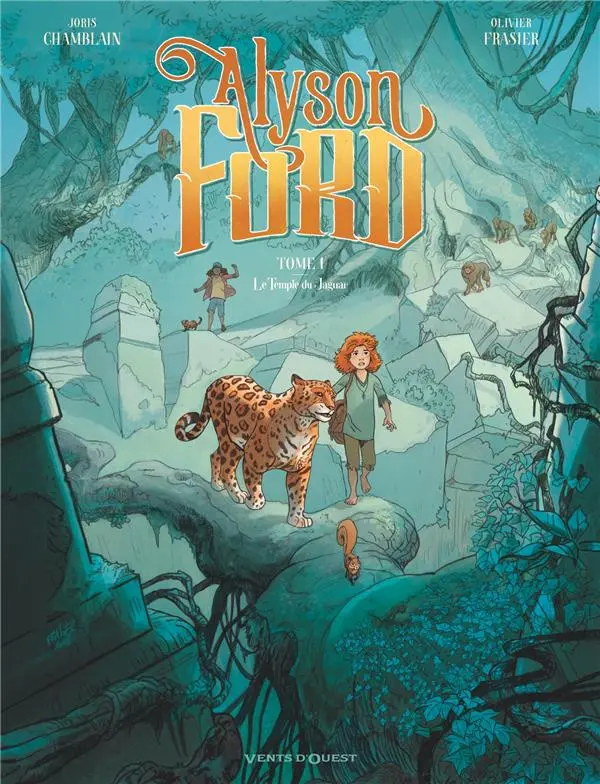 Couverture de l'album Alyson Ford Tome 1 Le Temple du Jaguar