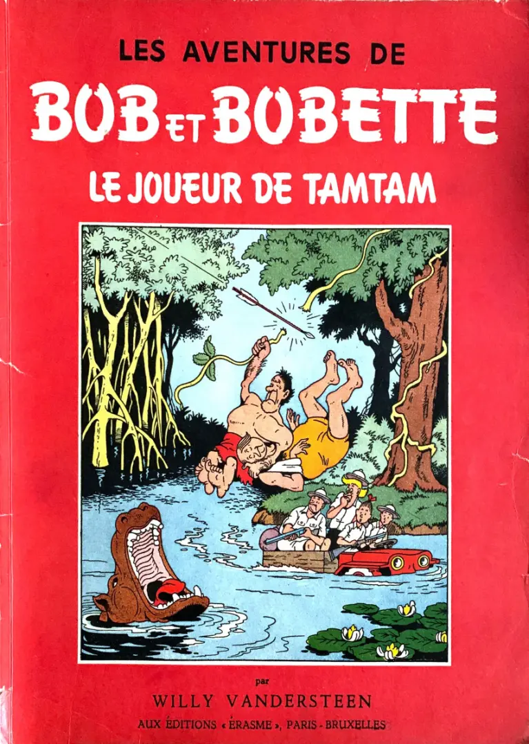Couverture de l'album Bob et Bobette Tome 10 Le joueur de tamtam