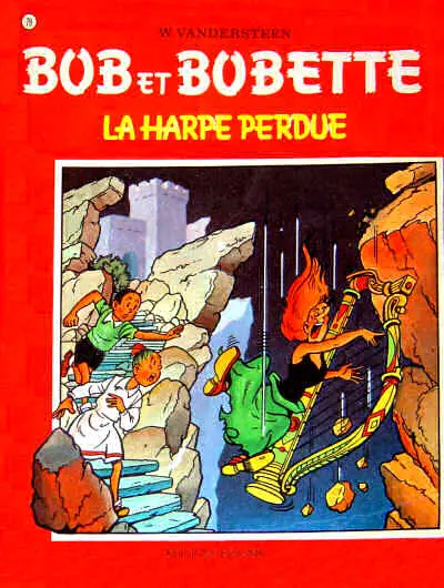 Couverture de l'album Bob et Bobette Tome 79 La harpe perdue