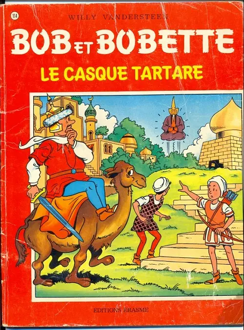 Couverture de l'album Bob et Bobette Tome 114 Le casque tartare