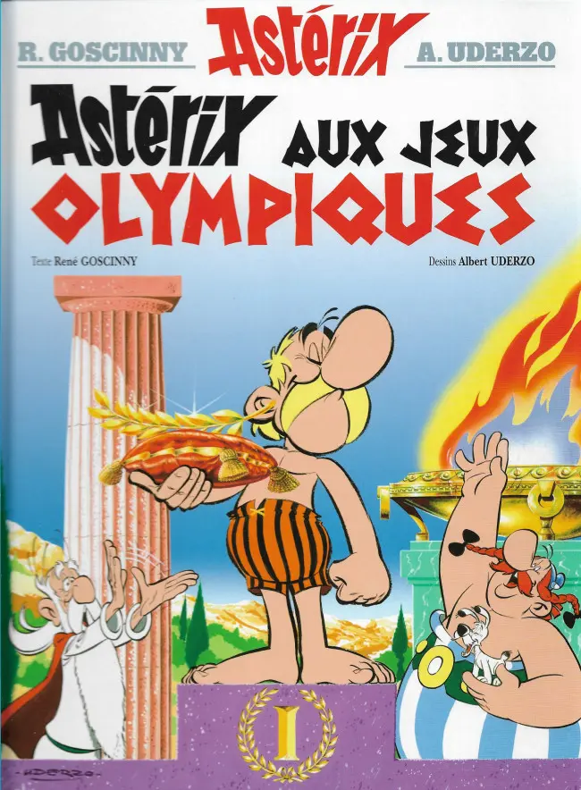 Couverture de l'album Astérix Tome 12 Astérix aux jeux Olympiques