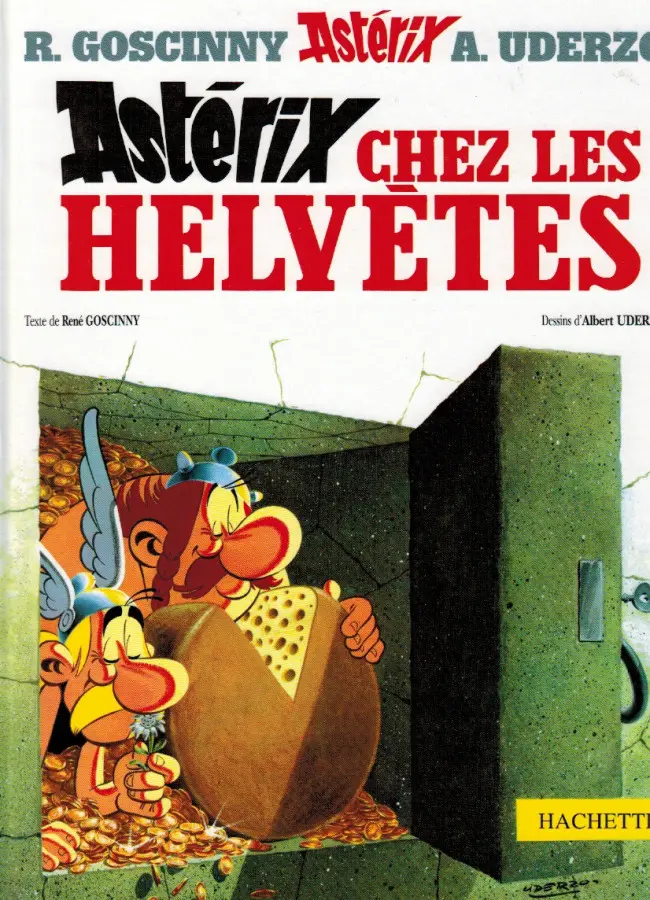 Couverture de l'album Astérix Tome 16 Astérix chez les helvètes