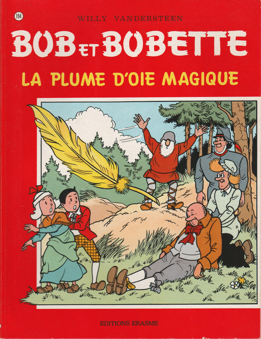 Couverture de l'album Bob et Bobette Tome 194 La plume d'oie magique
