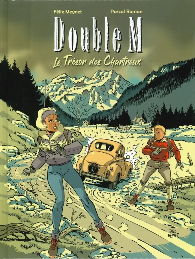 Couverture de l'album Double M Tome 1 Le trésor des chartreux