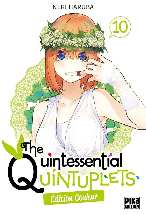 Couverture de l'album The Quintessential Quintuplets Édition Couleur 10
