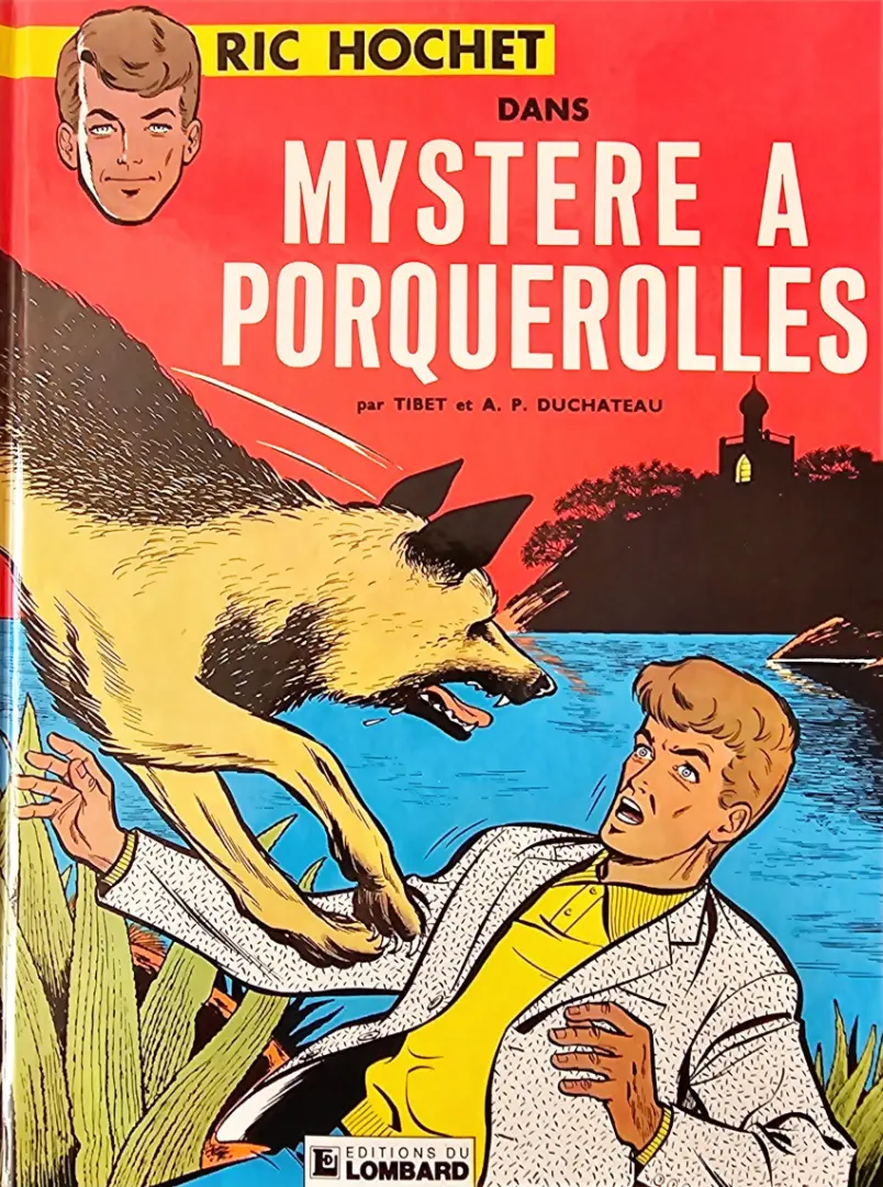Couverture de l'album Ric Hochet Tome 2 Mystère à Porquerolles