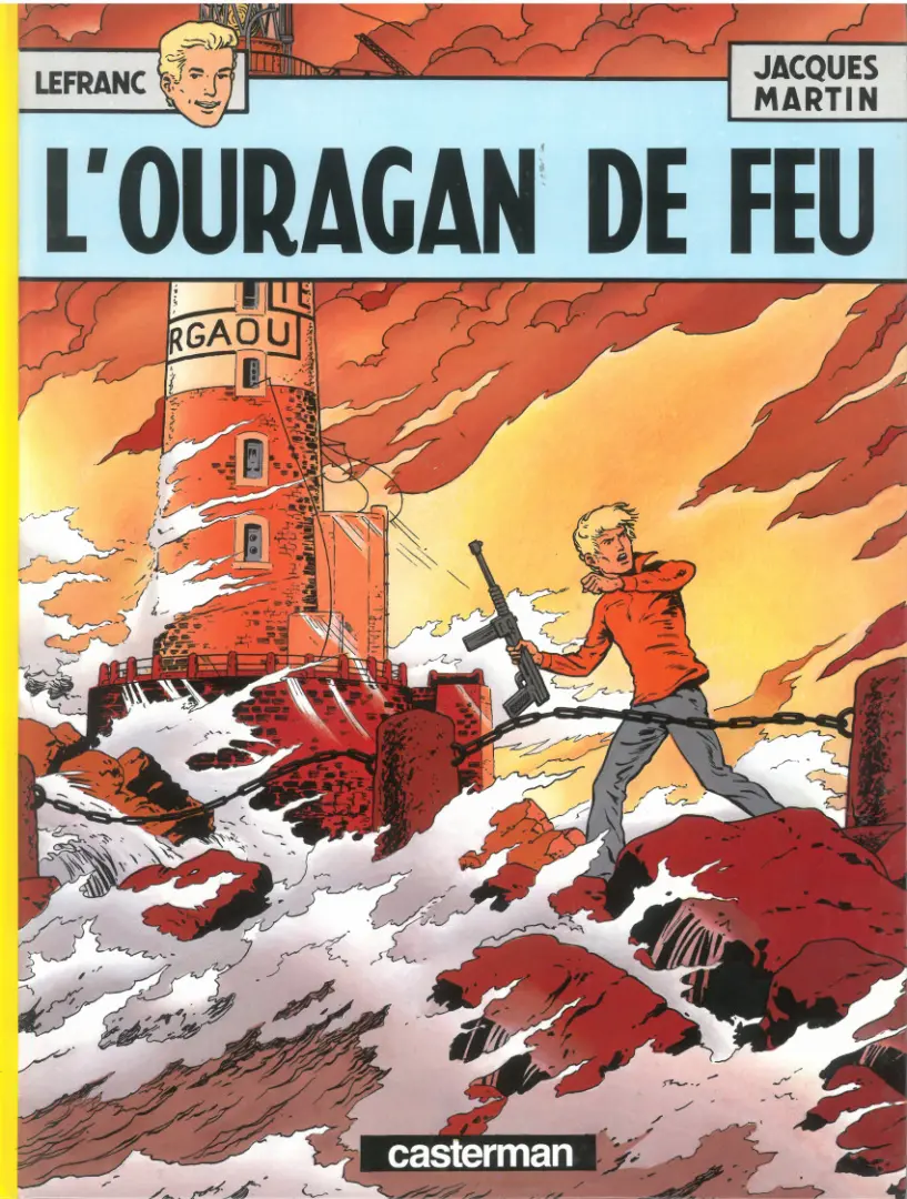 Couverture de l'album Lefranc Tome 2 L'ouragan de feu