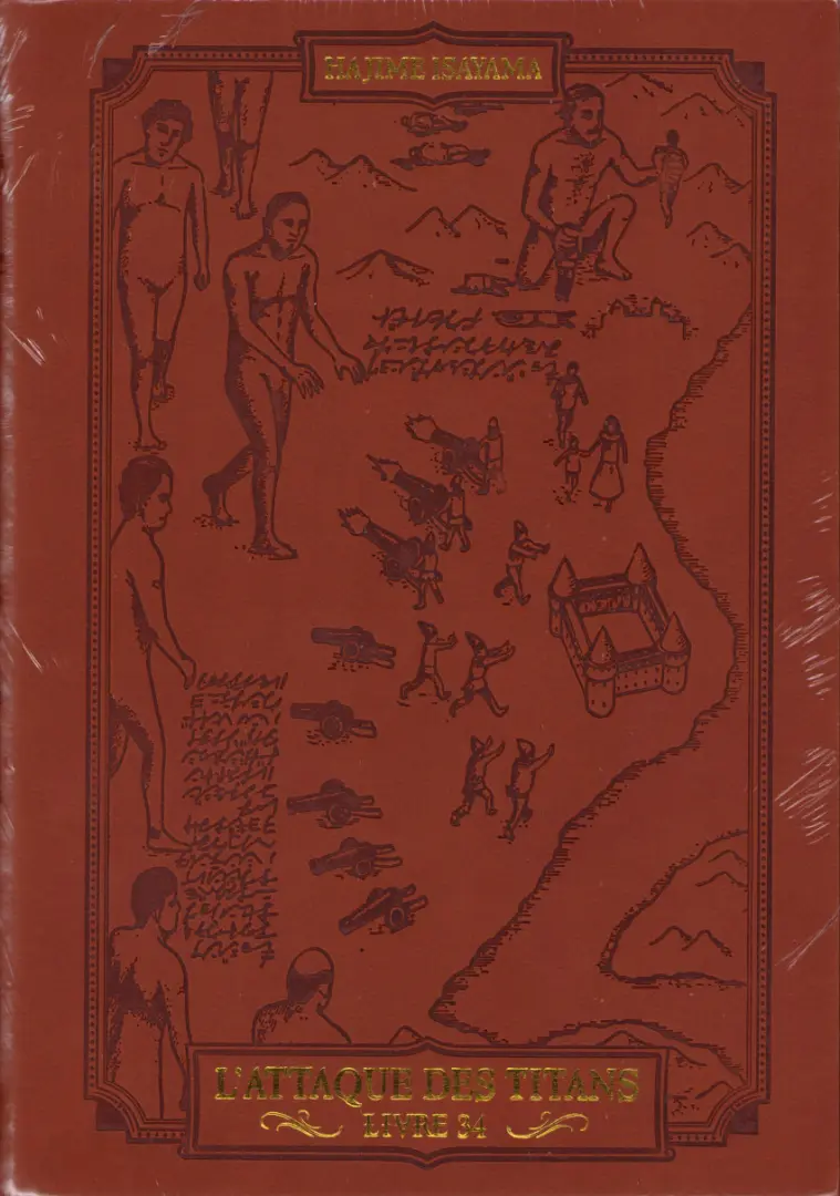 Couverture de l'album L'Attaque des Titans 34 Edition anniversaire