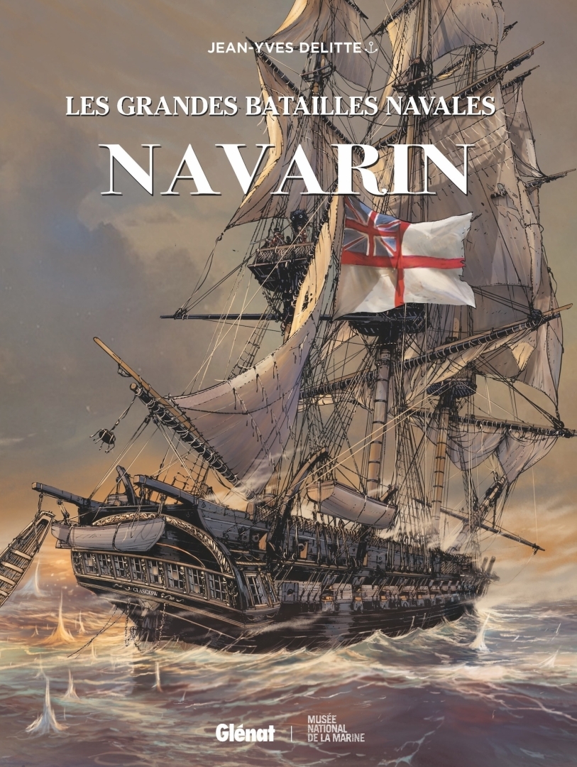 Couverture de l'album Les grandes batailles navales Tome 25 Navarin