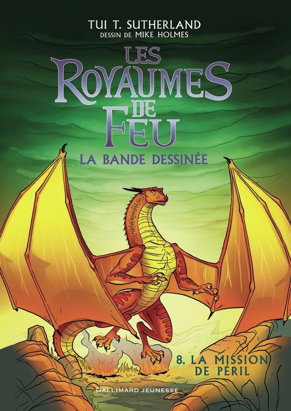 Couverture de l'album Les royaumes de Feu 8 La Mission de Péril
