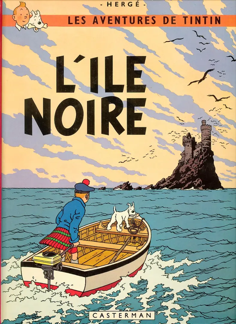 Couverture de l'album Tintin Tome 7 L'Île noire