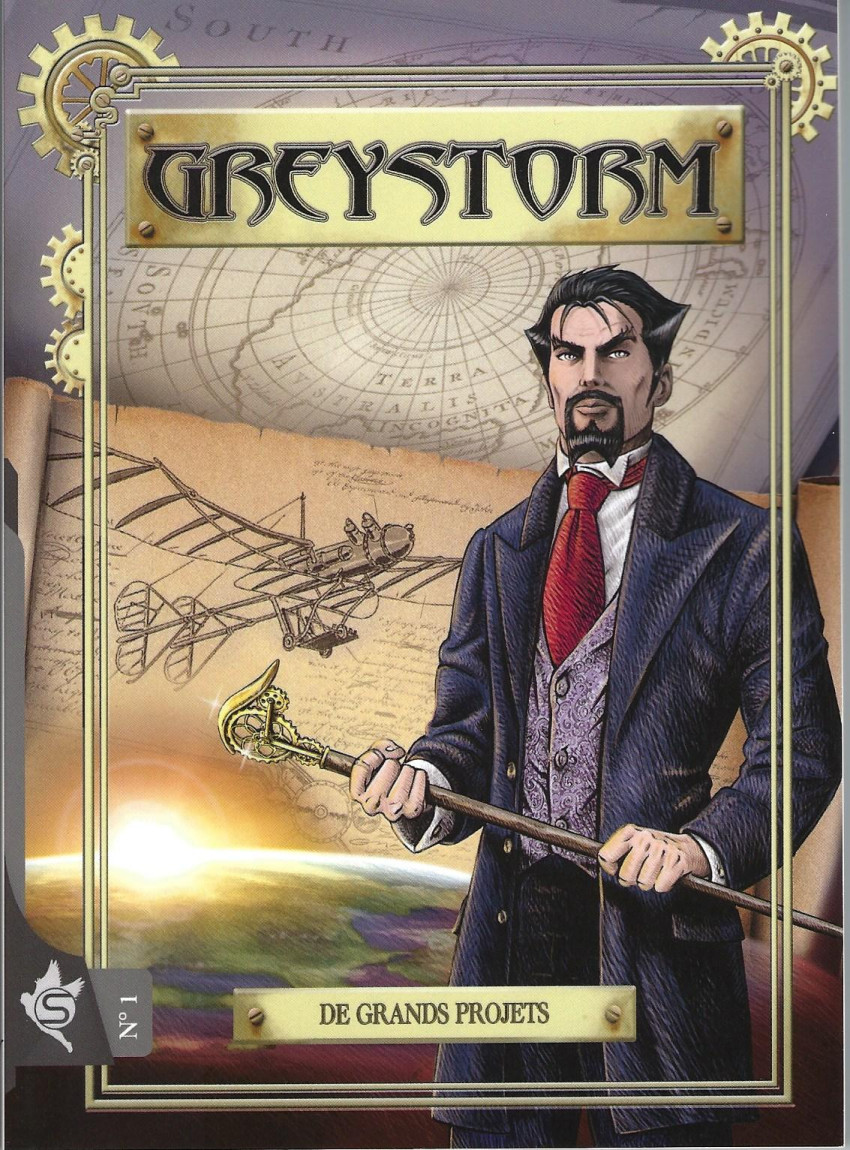Couverture de l'album Greystorm N° 1 De grands projets