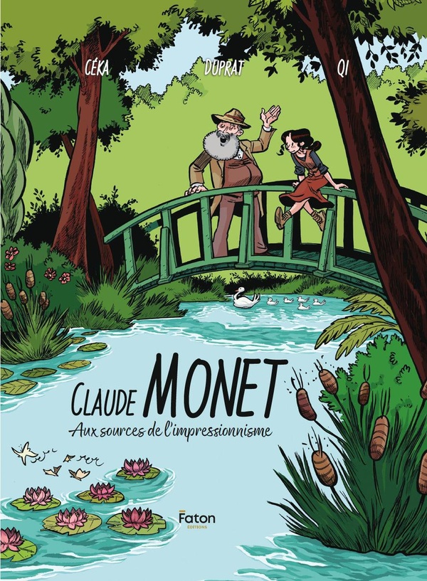 Couverture de l'album Claude Monet Aux sources de l'impressionisme