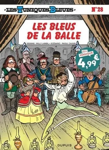Couverture de l'album Les Tuniques Bleues Tome 28 Les Bleus de la balle